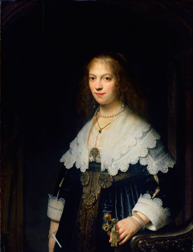 Rembrandt Harmensz van Rijn Портрет Maria Trip (1619 83). Сестраn Jacobus Trip, позже жена Balthasar