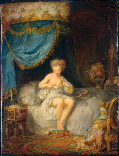 Schall, Jean Frederic Вечерний туалет, 1820, 23,5 cm х 17,5 cm, Дерево, масло