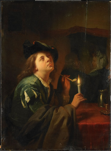 Schalcken, Godfried Разница вкуса, 1690, 42,5 cm x 31 cm, Дерево, масло