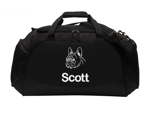 duffel bag large bg802 french bulldog black.jpg
