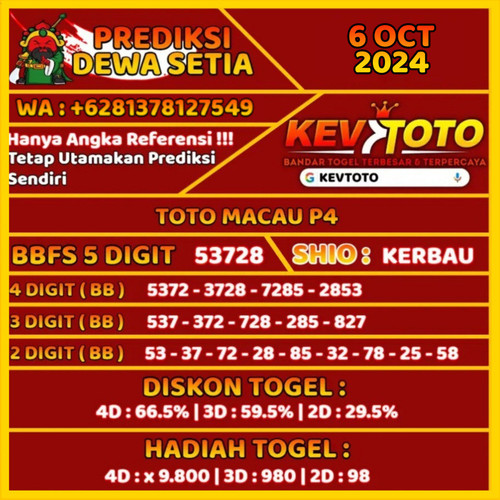 Prediksi Togel 4D Toto Macau P4 Minggu 6 Oktober 2024.jpg
