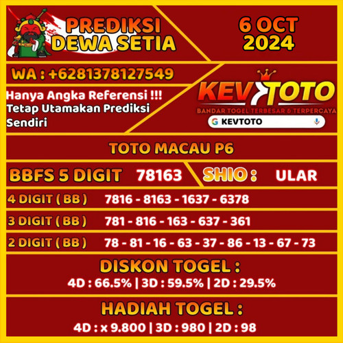 Prediksi Togel 4D Toto Macau P6 Minggu 6 Oktober 2024.jpg