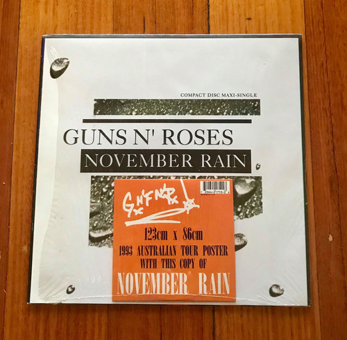Guns N' Roses Novemeber Rain Australia CD Single Tour Pack with Poster.jpg