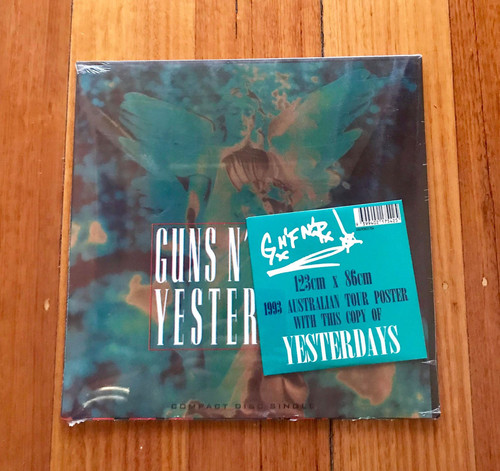 Guns N' Roses Yesterdays Australia CD Single Tour Pack with Poster.jpg