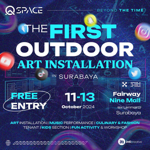 AGENSI KREATIF INTICREATIVE MENGGELAR EVENT PAMERAN OUTDOOR ART INSTALLATION PERTAMANYA QA SPACE BEY.jpg