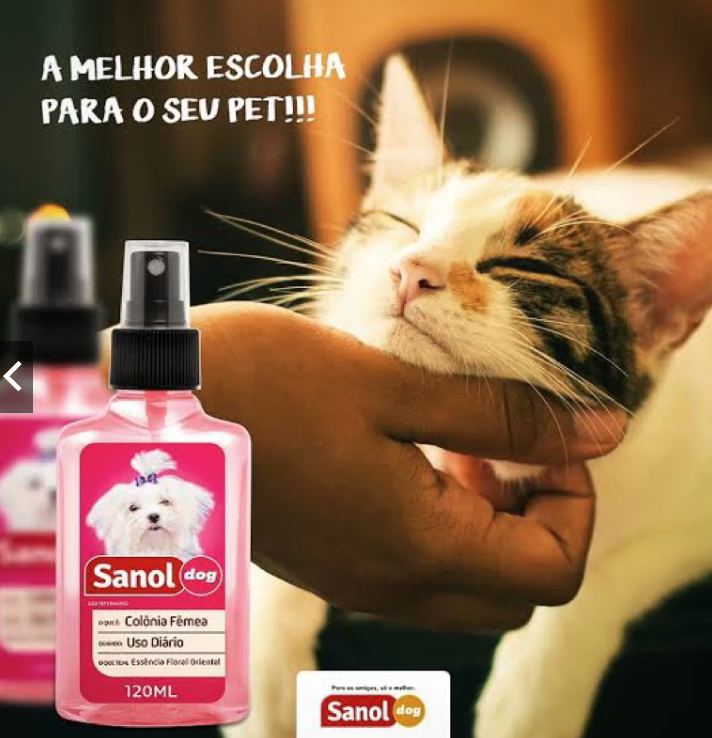 Colônia Sanol Dog Fêmea 120ml