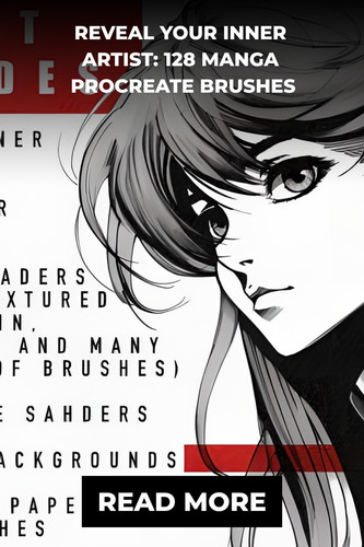 Reveal Your Inner Artist 128 Manga Procreate Brushes 8221398.jpg