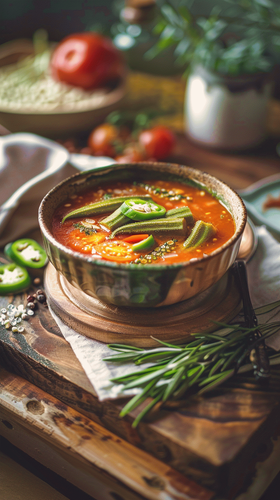 leonrud photo of natural self made tomato okra soup with okra f057aea6 7536 465a ba40 d0d0b3ec1b20 1.png