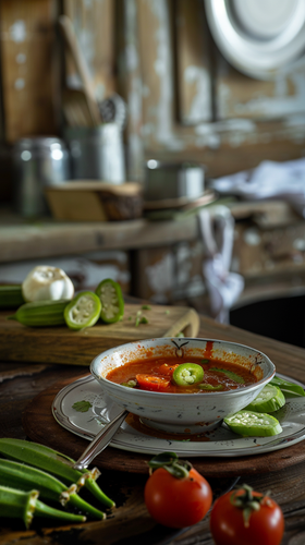 leonrud photo of natural self made tomato okra soup with okra f90cfa47 34a5 403e ac72 4d1884976638 0.png
