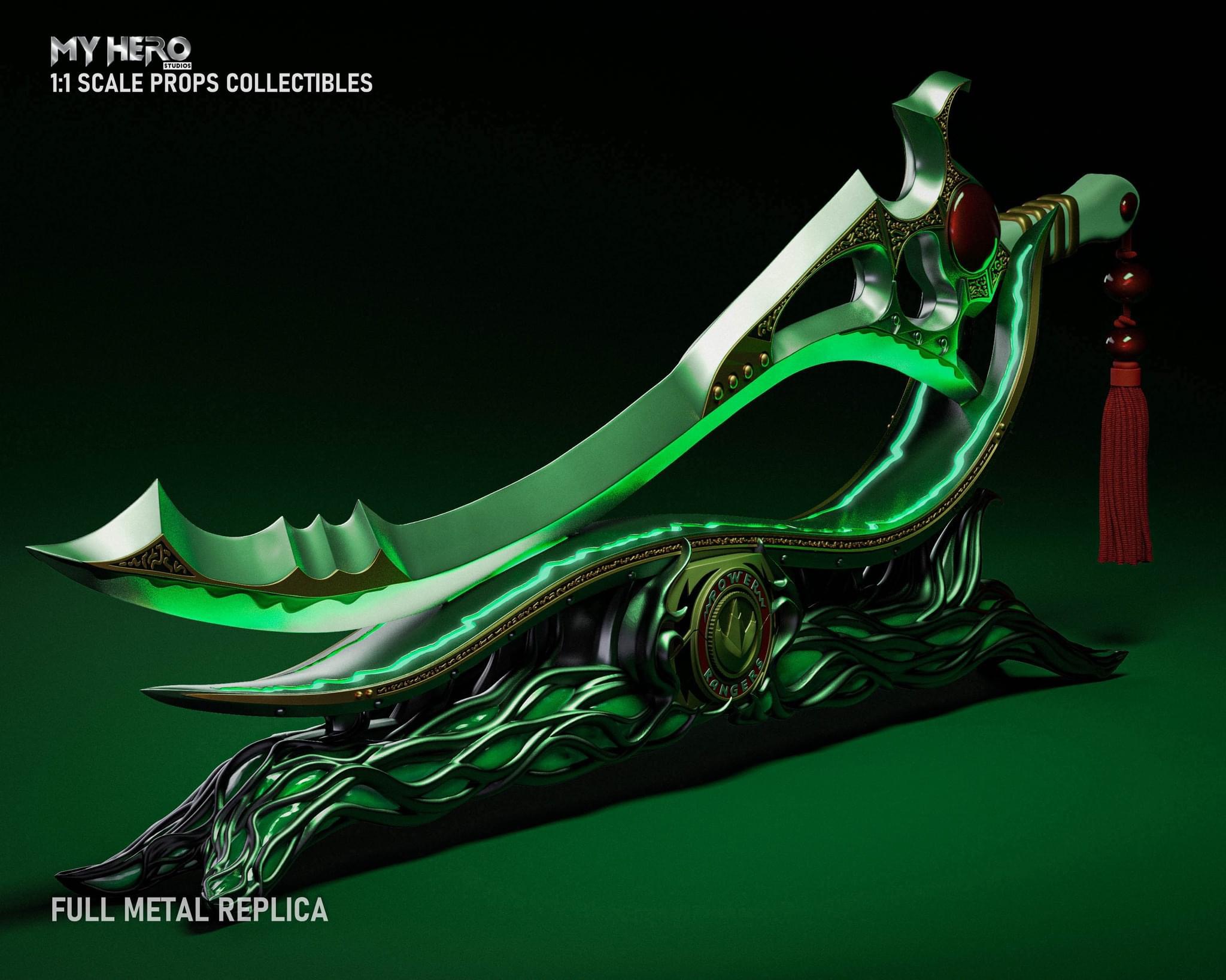 Mighty Morphin Power Rangers – Green Ranger Sword of Darkness by My Hero Studios