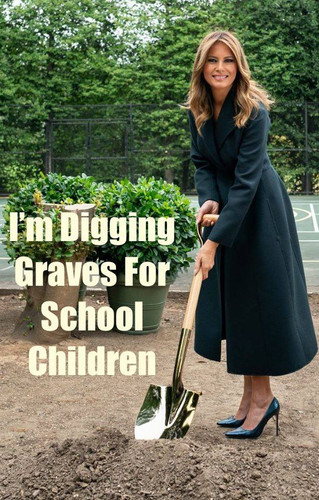 Melania Digging.jpg
