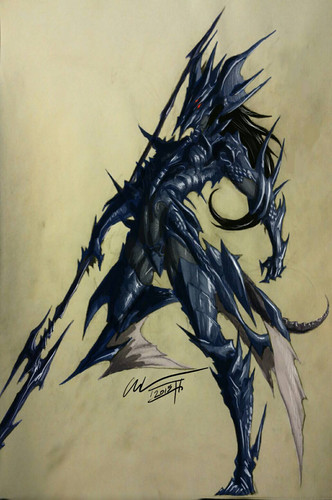 au ra dragonlancer by nasus 2 d9u7l6h.jpg