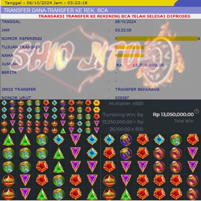 SELAMAT KEPADA ID XXXX JACKPOT PERMAINAN Gates of olympus DI WEB SHIOJITU