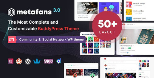 MetaFans Community Social Network BuddyPress Theme.jpg