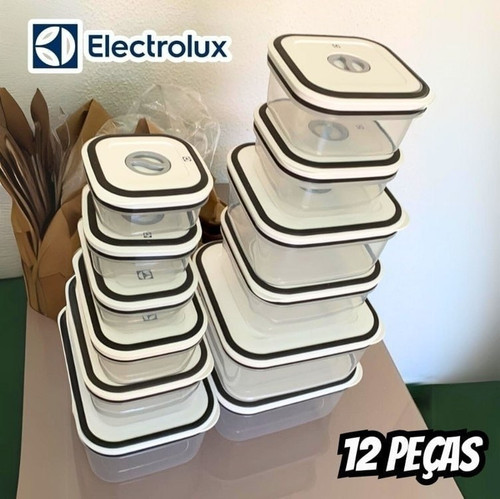 Jogo De Potes De Plástico Herméticos Electrolux Com Tampa A23122901 12 Peças.jpg