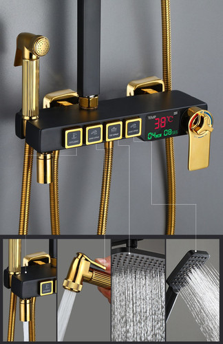 set de dus digital de lux auriu negru sistem de dus termostatic cu afisaj 3ec 006 2.jpg