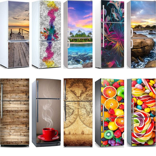 8 4US $ Wholesale 3D Fruit Vegetables Self Adhesive Dishwasher Refrigerator Freeze Sticker Kid's Art.jpg