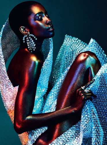 Andrew Yee Flashes Crystal Noreiga & Krusha Lamar In 'All That Glitter' For Hunger Magazine #13 — An.jpg