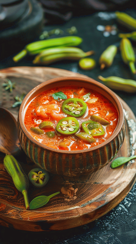 leonrud photo of natural self made tomato okra soup with okra b123722c 0fbd 45e8 93d5 34b272899c87 2.png