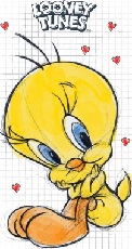 TWEETY uvnitř aukce.jpg