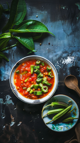 leonrud photo of natural self made tomato okra soup with okra aba528d2 97da 4cec a4b3 d1888d562c93 0.png