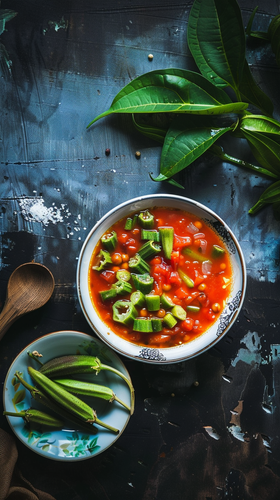 leonrud photo of natural self made tomato okra soup with okra aba528d2 97da 4cec a4b3 d1888d562c93 0.png