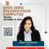 Jenis Jenis Speaker pada Komputer