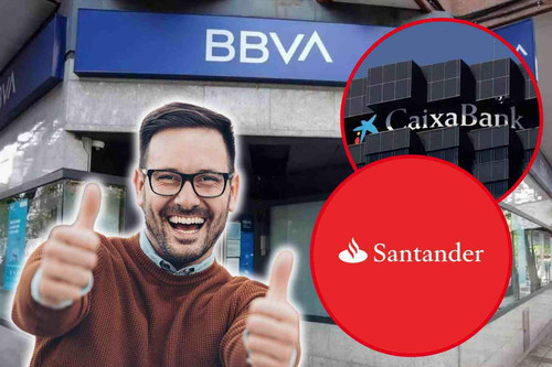 fotomontaje fondo bbva frente redondas rojas banco santander caixabank hombre alegre 1600 1067.jpg