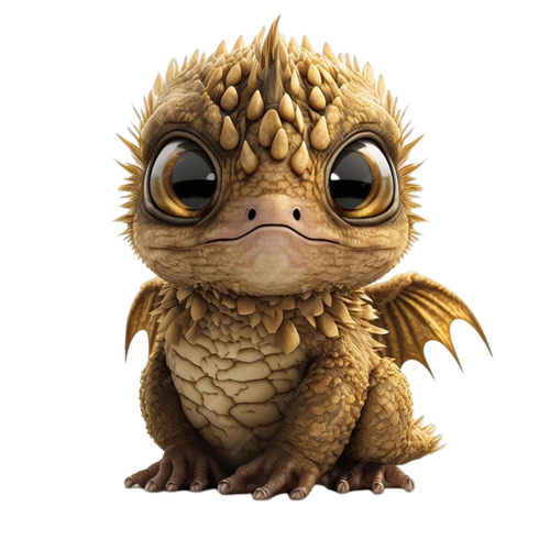 gold baby dragon ai generated 147933 618.png