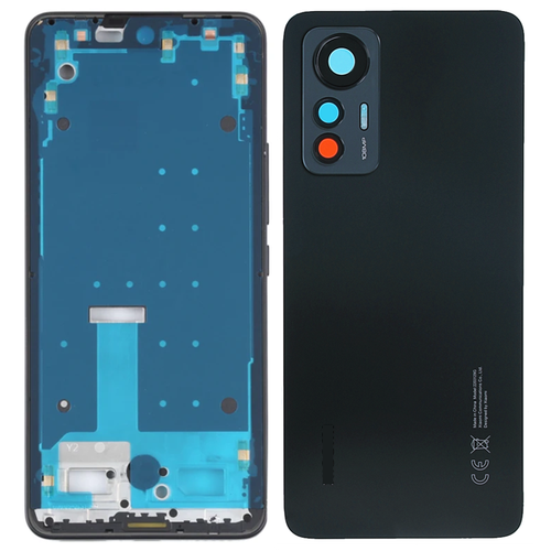 Carcaça Mi 12 Lite Preto 2.png