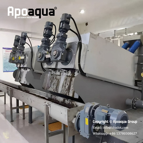 Apoaqua Pig Wastewater Dewatering Screw Press Machine for Sale.jpg