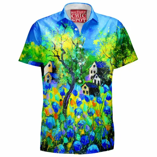 Amid summer Flowers Hawaiian Shirt Boutique Chic Spot.webp