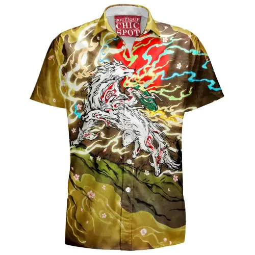 Amaterasu Okami Hawaiian Shirt Boutique Chic Spot.webp