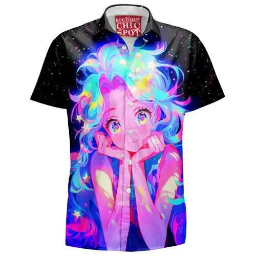 Anime Girl Hawaiian Shirt Boutique Chic Spot.webp