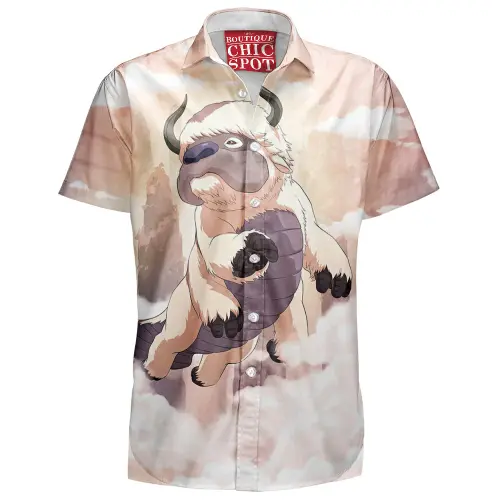 Appa Avatar the Last Airbender Hawaiian Shirt Boutique Chic Spot.webp