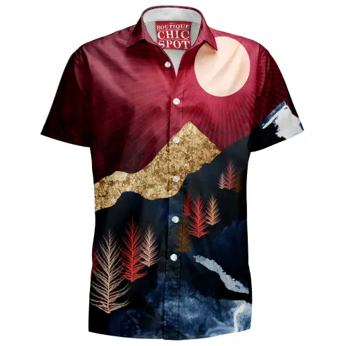 Autumn Night Hawaiian Shirt Boutique Chic Spot.webp