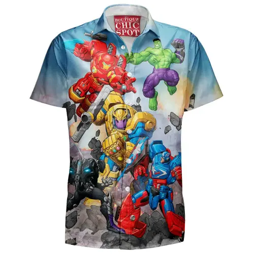 Avengers Thanos Hawaiian Shirt Boutique Chic Spot.webp