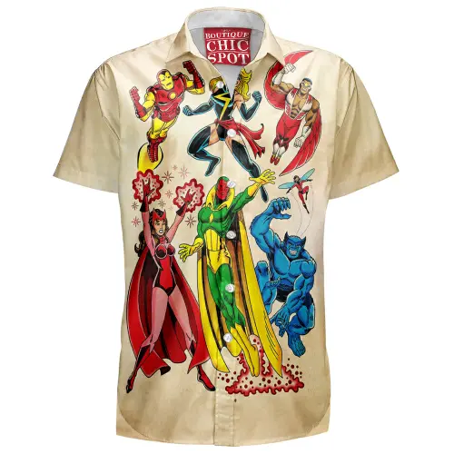 Avengers Hawaiian Shirt Boutique Chic Spot.webp
