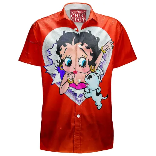Betty Boop Love Hawaiian Shirt Boutique Chic Spot.webp