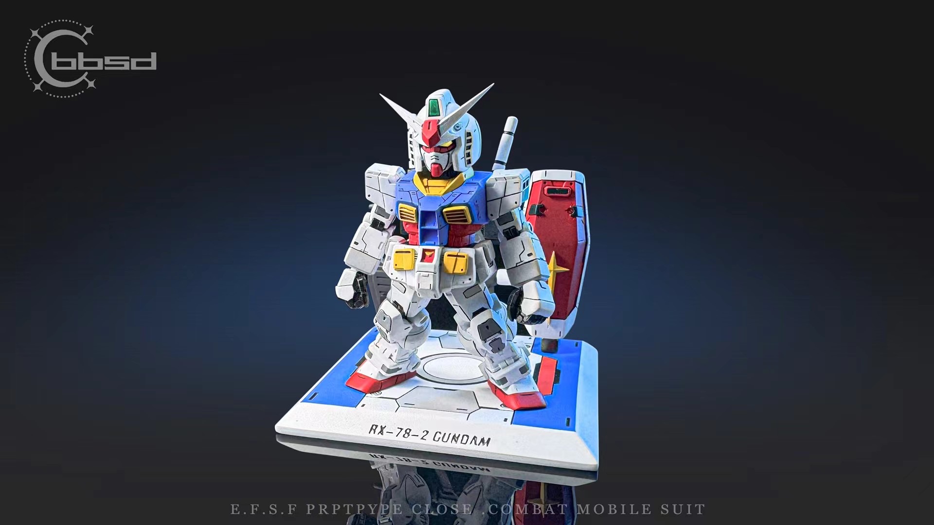 Mobile Suit Gundam – RX-78-2 Gundam (SD) by BBSD Studio