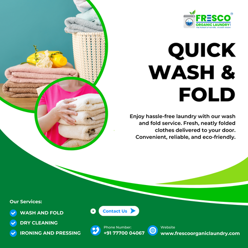 Need quick and reliable wash & fold service?