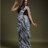 Buy Black and White Fancy Readymade Saree Mangalamdesigner.com.png