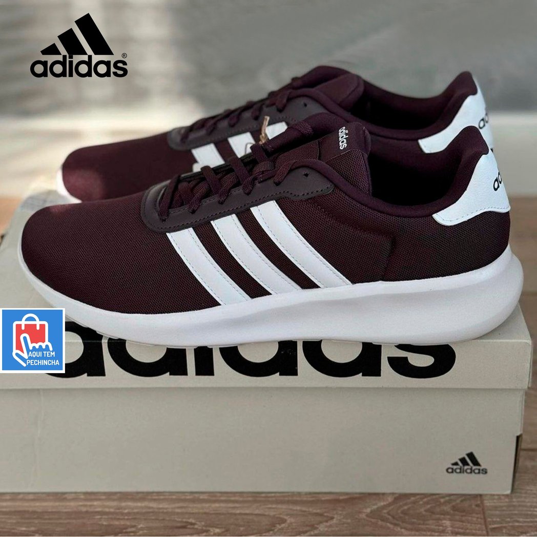 Tênis Adidas Lite Racer 3.0 Masculino – Vinho