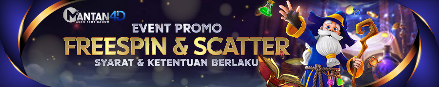 EVENT FREESPIN & SCATTER MANTAN4D