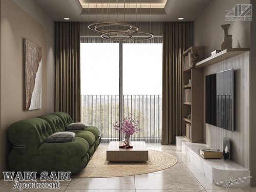 Download free Wabi Sabi apartment model for V Ray SketchUp 144009158 (1)