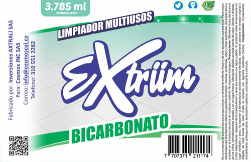AMBIENTADOR LIMPIADOR MULTIUSOS EXTRIIM BICARBONATO LIMON 3785 ML.jpg