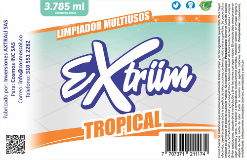 AMBIENTADOR LIMPIADOR MULTIUSOS EXTRIIM TROPICAL 3785 ML.jpg