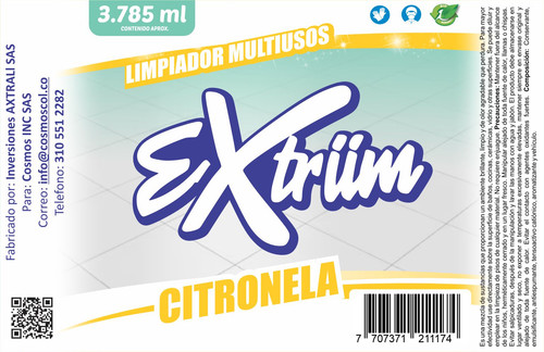 AMBIENTADOR LIMPIADOR MULTIUSOS EXTRIIM CITRONELA 3785 ML.jpg