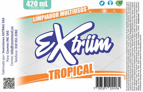 AMBIENTADOR LIMPIADOR MULTIUSOS EXTRIIM TROPICAL 420 ML.jpg