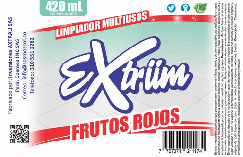 AMBIENTADOR LIMPIADOR MULTIUSOS EXTRIIM FRUTOS ROJOS 420 ML.jpg
